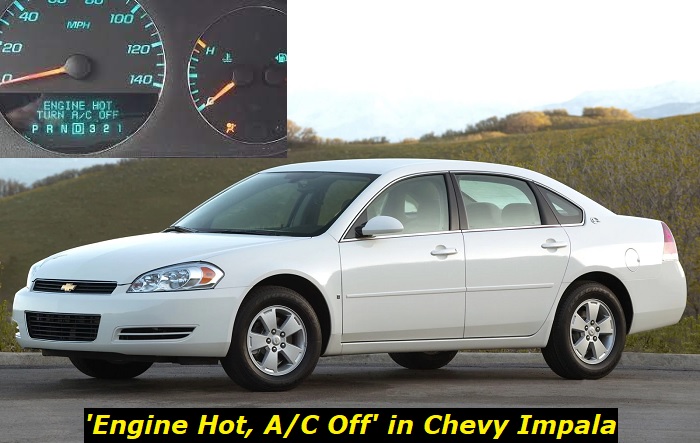 engine hot ac off chevy impala